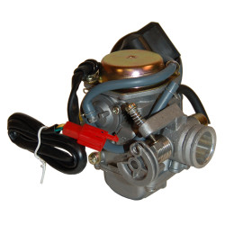 carburettor DMP electric choke (a.o.125cc) 24mm sco china 4t, sco gy6, sco kymco 4t