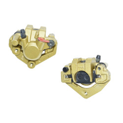 brake caliper front gold sco gy6, v-clic