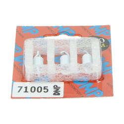 tension spring DMP set clutch +1000rpm white 3-parts sco gy6, kymco, peugeot, piaggio, scooter