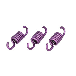 tension spring DMP set clutch +1500rpm purple 3-parts sco gy6, kymco, peugeot, piaggio, scooter