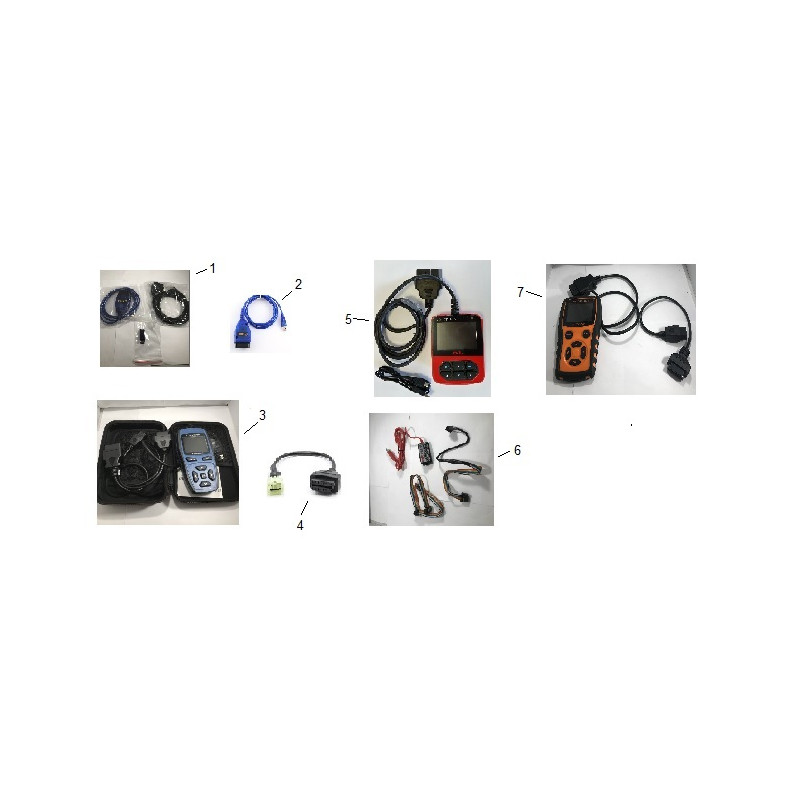 Kabel voor OBD - euro 4 - Delphi EFI
