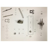 Zuiger+veren+pen+clips set - GY6 - Euro 2/4/5
