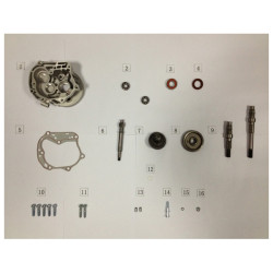 Shaft drive - 16 tanden - GY6