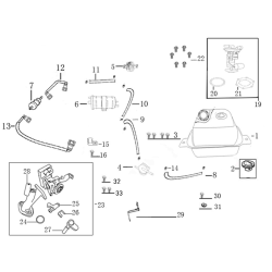 Injector - GY6 - Euro 5 - Continental EFI