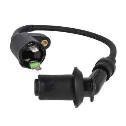 ignition coil + spark plug cap django, fiddle, kisbee 4t, sco china 4t, sco gy6, sco kymco 4t, v-clic