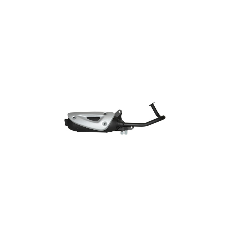 exhaust Tecno standard model straight (made in EU) 12 inch black sco china 4t, sco gy6