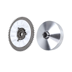 variator kit + cooling fan + drive face django, sco china 4t, sco gy6, sco kymco 4t