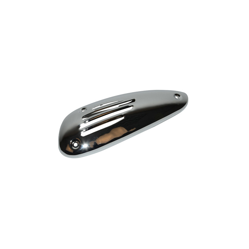 hitteschild uitlaat chroom china lx/napoli, gts toscana, riva, sco gy6, vx50