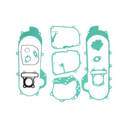 gasket set complete crankcase 40/43cm 13-parts django, kisbee 4t, sco china 4t, sco gy6