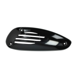 hitteschild DMP uitlaat zwart china lx/napoli, china vespa S, gts toscana, riva, sco gy6, vx50