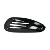 hitteschild DMP uitlaat zwart china lx/napoli, china vespa S, gts toscana, riva, sco gy6, vx50