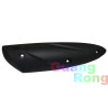 hitteschild uitlaat mat zwart agility 10inch, agility 12inch, Kymco Agility