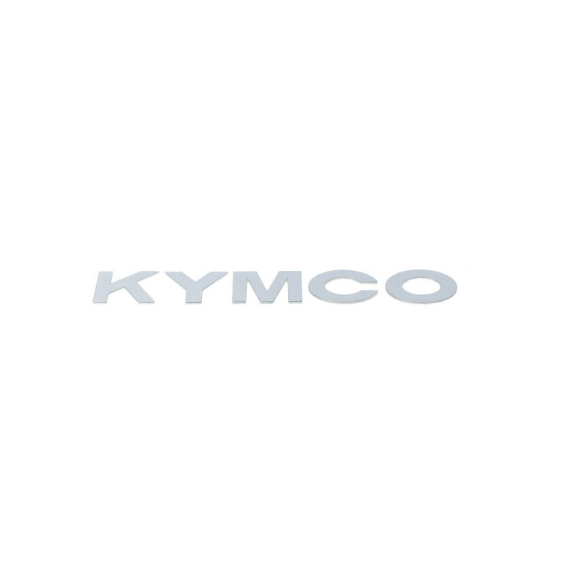 sticker Kymco original side skirt word [kymco] white Kymco Agility 87160-ldc8-e90-t01