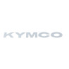 sticker Kymco original side skirt word [kymco] white Kymco Agility 87160-ldc8-e90-t01