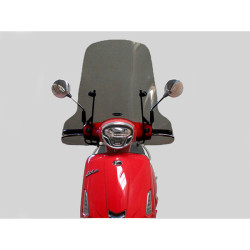 windshield Kymco original with mounting set high smoke new like 29920029s
