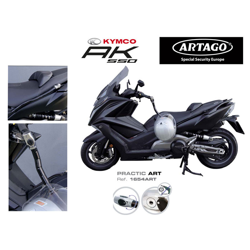 stuurslot artago antirobos luxe kymco ak550 op op