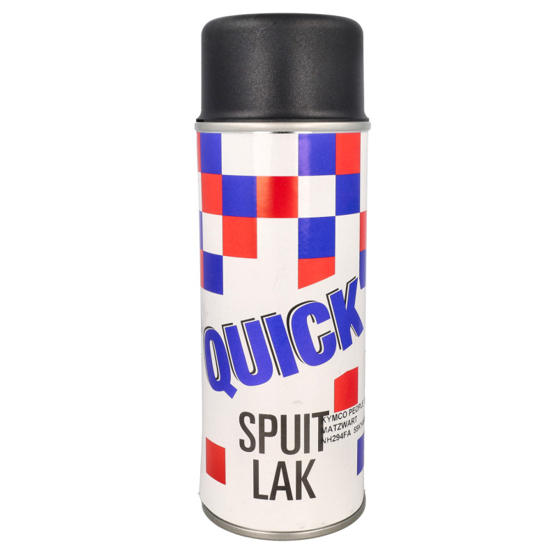 spray paint Quick kymco 400mL sprayer black matt new like, people-s