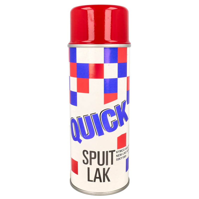 spuitlak Quick kymco 400ml rood agility 16inch, new like