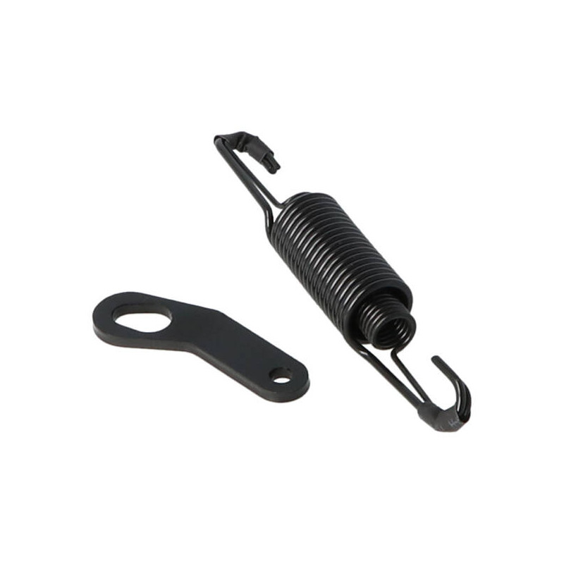 side stand spring Kymco original + plate agility, sco kymco 4t, new like 50535-keb7-e10