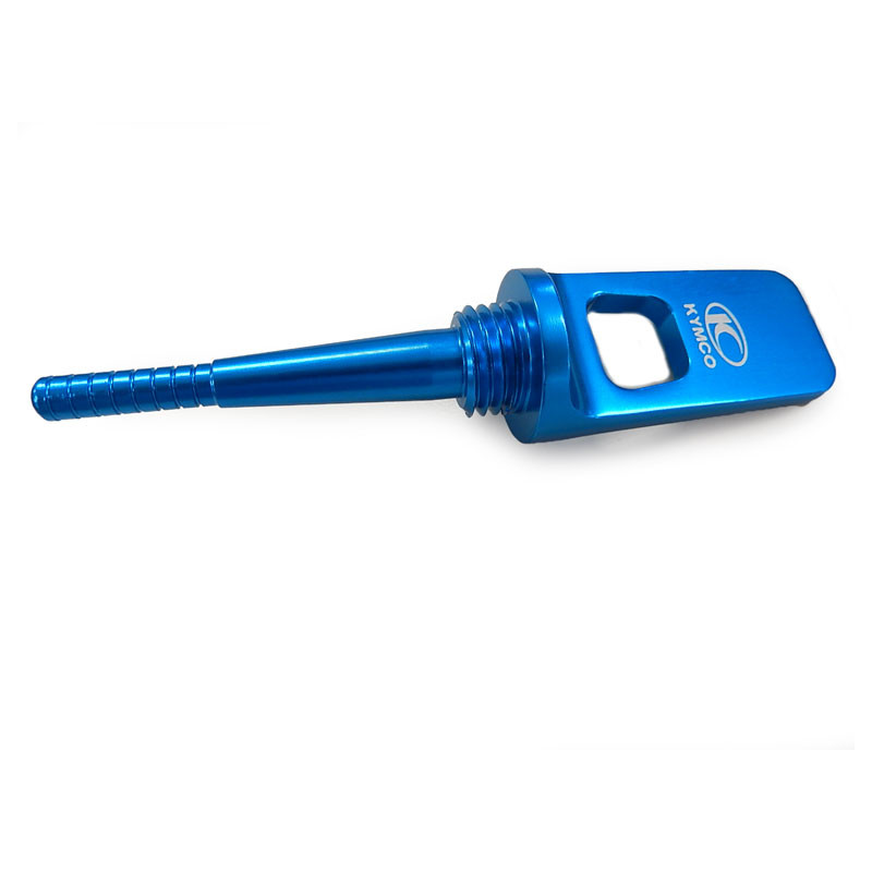 oil dipstick Kymco original blue agility, sco china 4t, sco gy6, sco kymco 4t, sco sym 4t, sento, super-8
