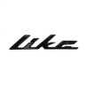 emblem Kymco original word [like] leg shield black gloss new like 86102-acc1-e10-t03