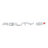 emblem Kymco original word [agility 16+] side cover agility 16inch 86202-alj8-e10-t01