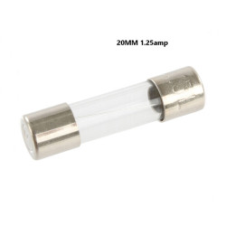 fuse Kymco original tube model 20mm 1.25A 1pcs 98200-lkf5-e00