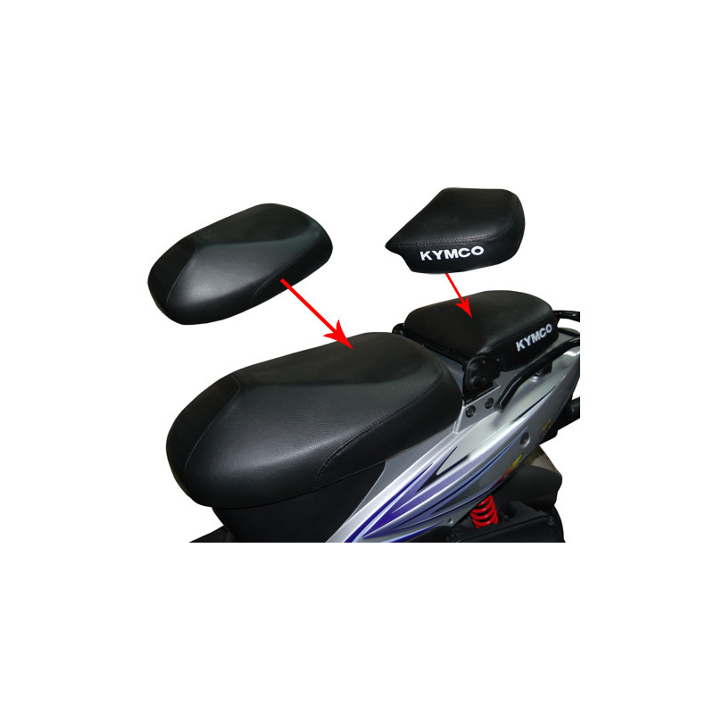 seat cover Xtreme (made in EU) kymco 2 parts carbon Kymco Agility