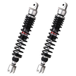schokbrekerset yss gasgevuld Kymco 2013 390mm zwart alu forza 250, j300, sh300