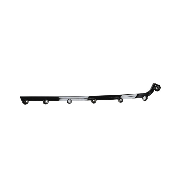 trim strip Kymco original step floor right black gloss new like 64317-acc1-e10-n1p