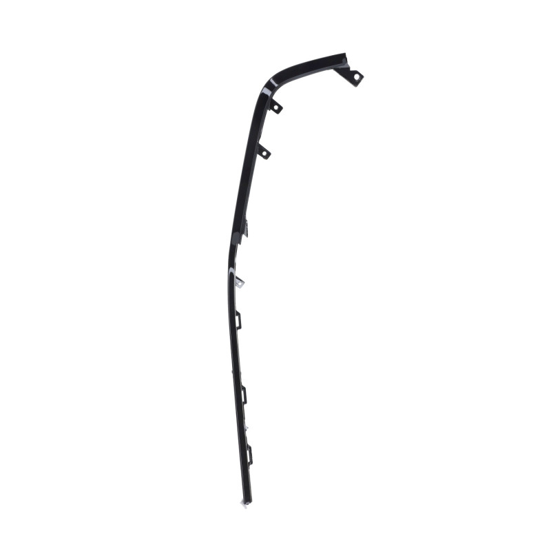 trim strip Kymco original leg shield left black gloss new like 64314-acc1-e10-n1p
