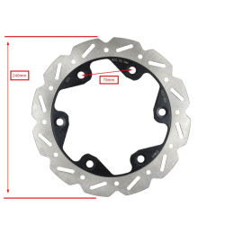 brake disc Kymco original 5-hole front super-8 45121-lej2-e80