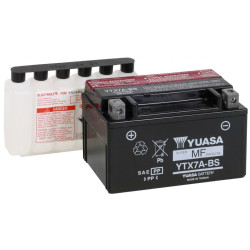 battery Yuasa ytx7a-bs free of maintenance peugeot-4t, sco kymco 4t, sco china 4t, sco sym 4t