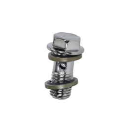 banjo bolt including banjo rings m10x1.25 aerox, neo, sco kymco 2t, sco kymco 4t