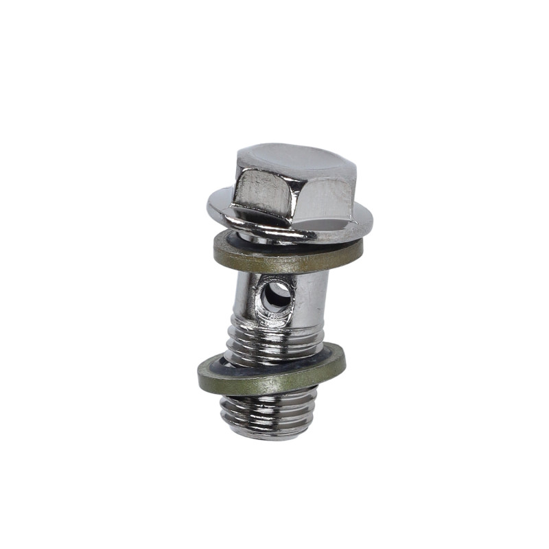 banjo bolt including banjo rings m10x1.25 aerox, neo, sco kymco 2t, sco kymco 4t