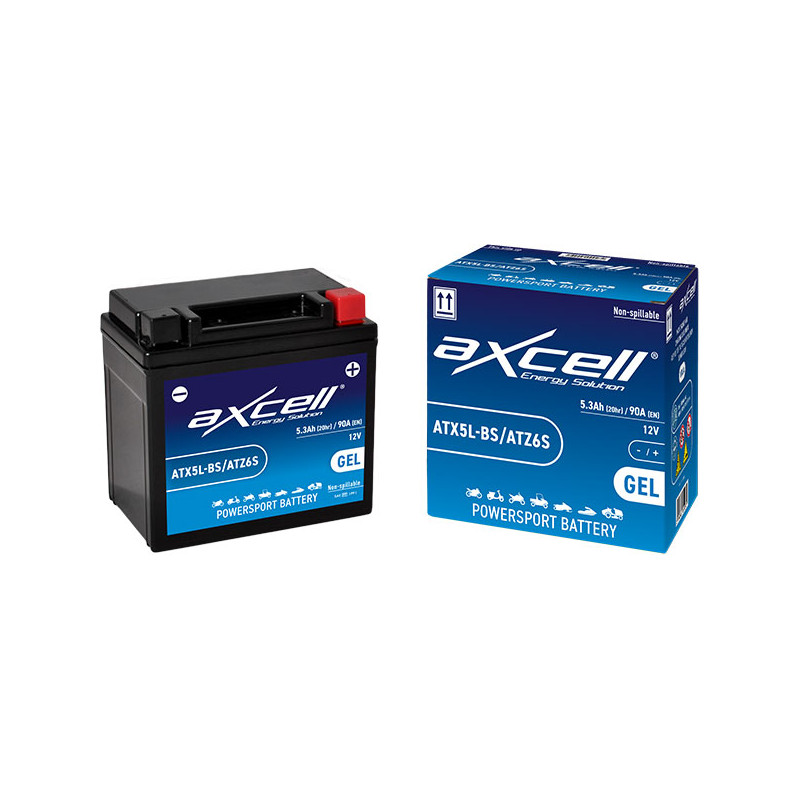 accu axcell atx5l-bs/ytx5l-bs sla/gel