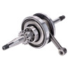 crankshaft with bearings pin 10 (pin 10mm) sco gy6, django, kisbee