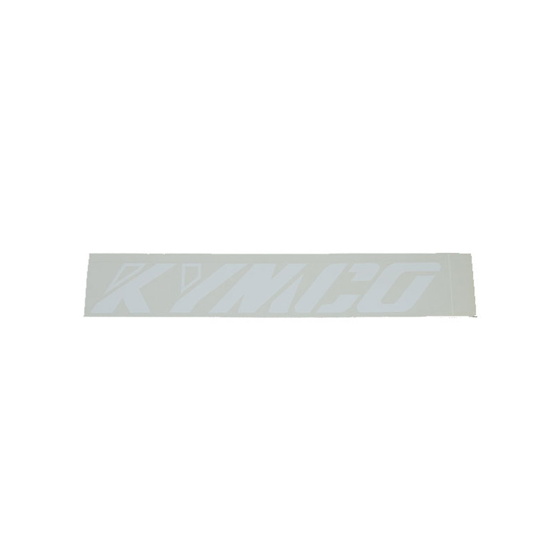 sticker word [kymco] broad white kymco, sco kymco 2t, sco kymco 4t op op