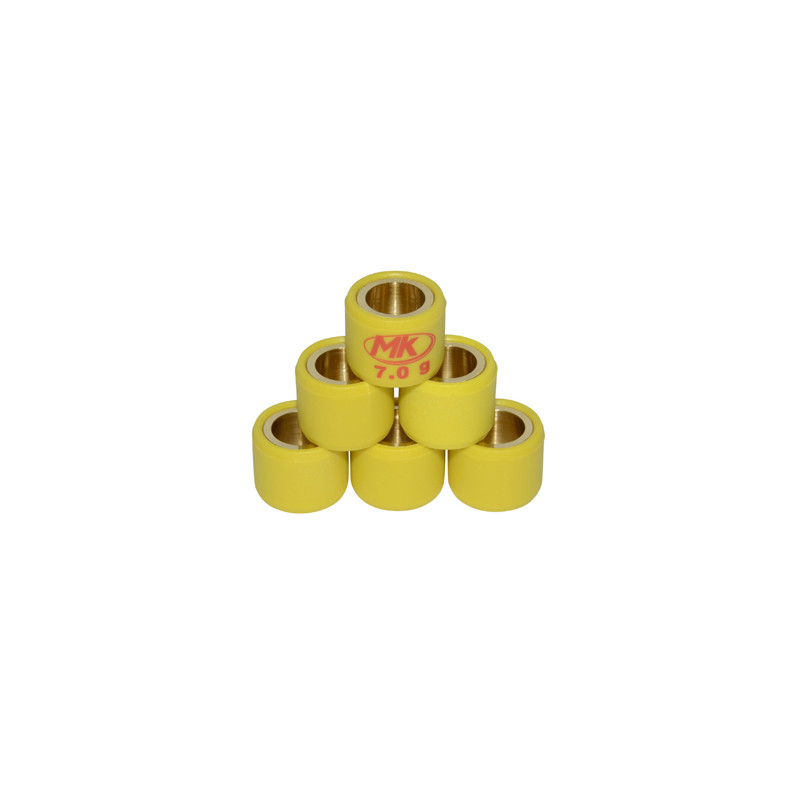 variator roller set Metrakit 7.0gr 16x13mm sco gy6, sco piaggio ot 945v1115