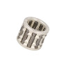 naaldlager DMP pistonpen 12x17x14 zilver A-kwaliteit honda, kymco, piaggio, scooter, sr piaggio blok